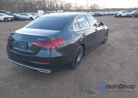 2022 Mercedes-Benz C 300 4Matic из США, поврежденный, VIN W1KAF4HB7NR049706